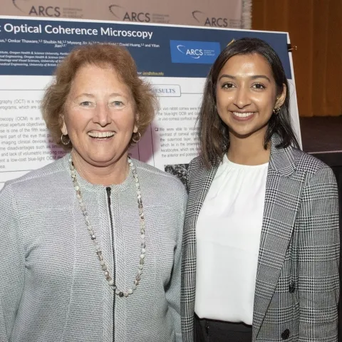 Shanjida Khan with Donor Julie Drinkward